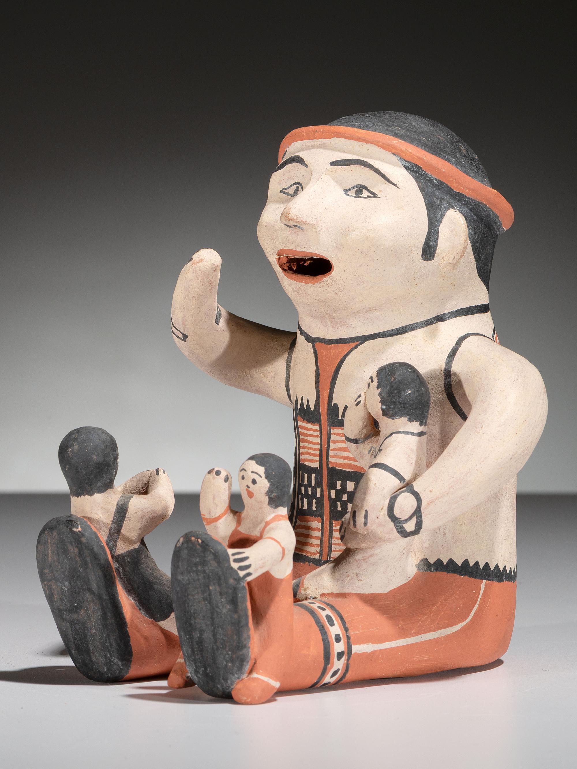 Pottery Storyteller Figure