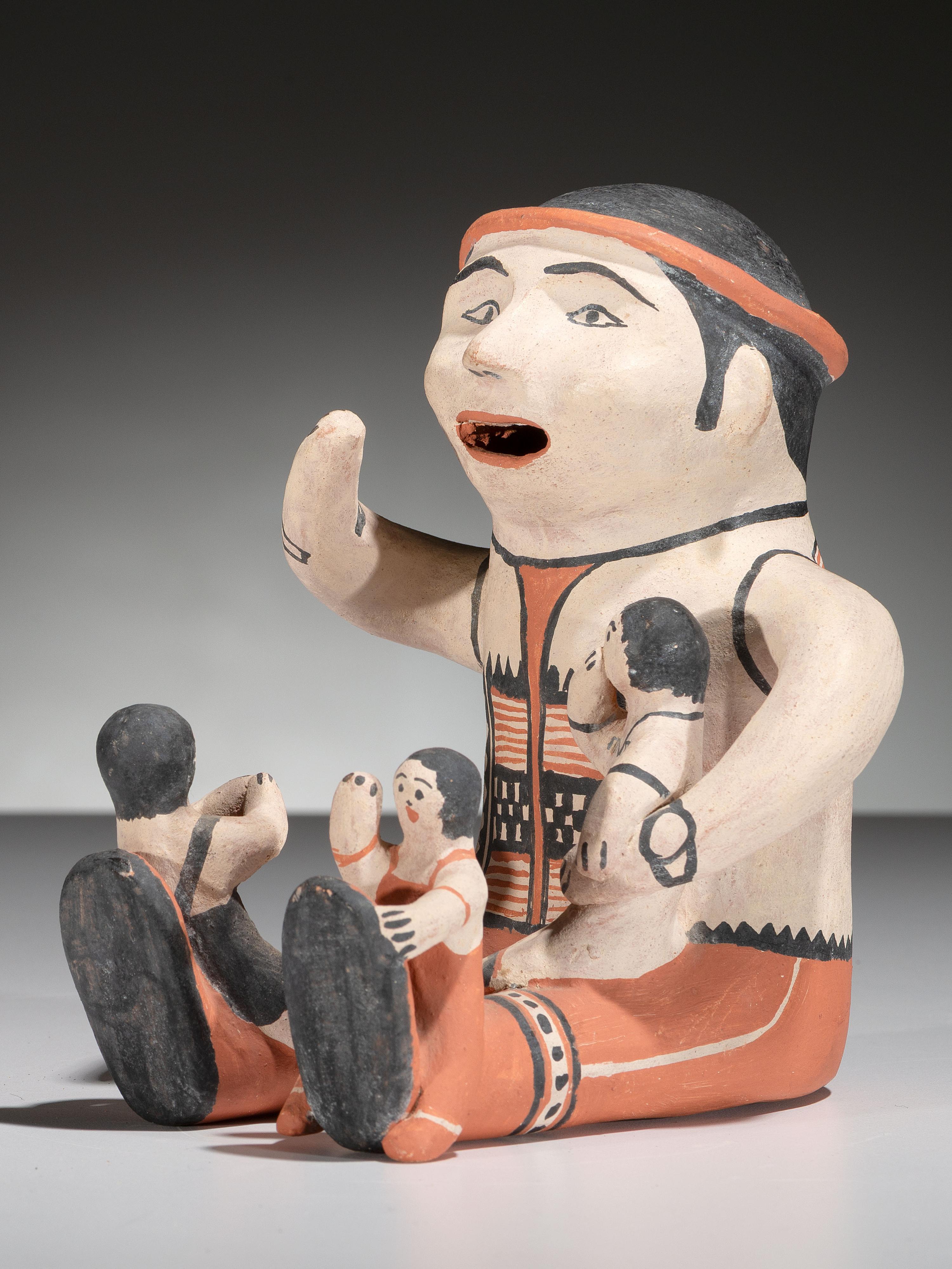 Pottery Storyteller Figure