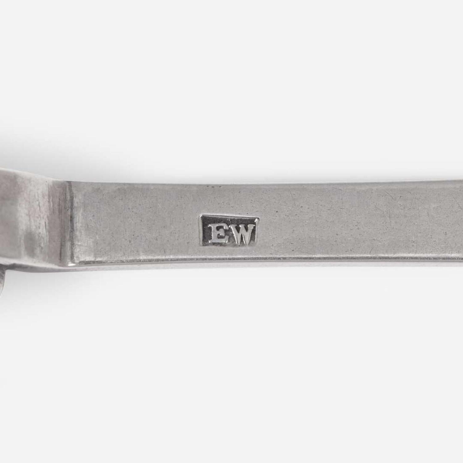 A silver tablespoon Edward Webb (c. 1666-1718), Boston, MA, circa 1710