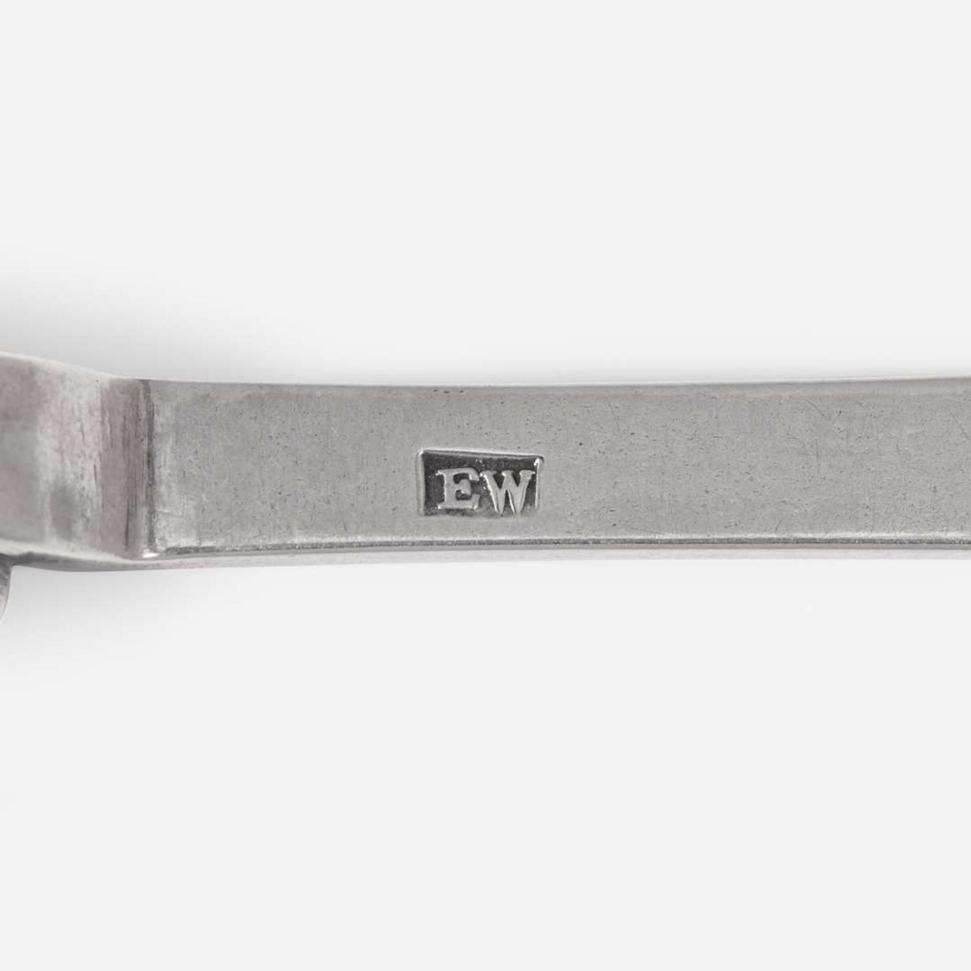 A silver tablespoon Edward Webb (c. 1666-1718), Boston, MA, circa 1710
