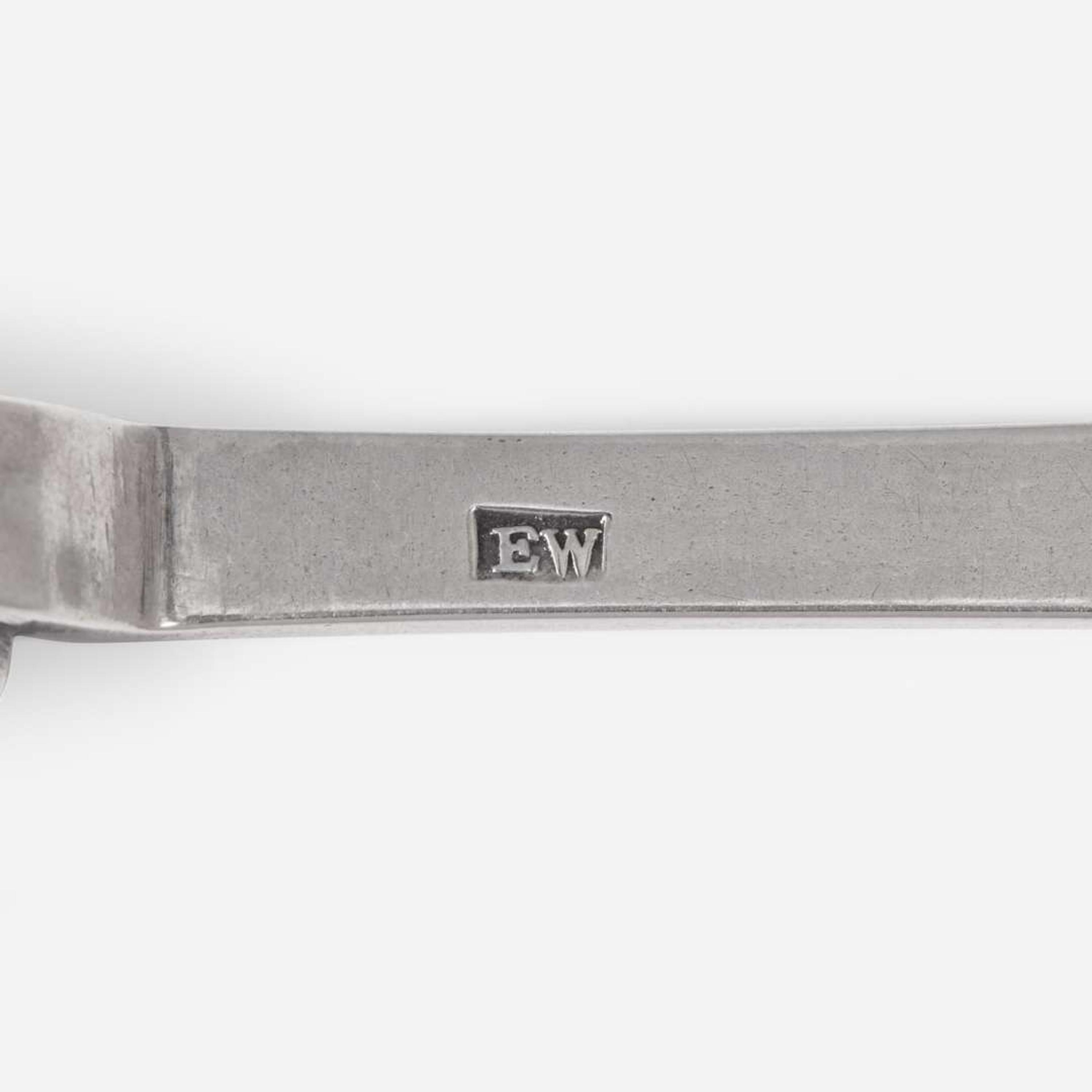 A silver tablespoon Edward Webb (c. 1666-1718), Boston, MA, circa 1710