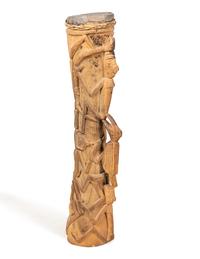 Four Asmat Drums