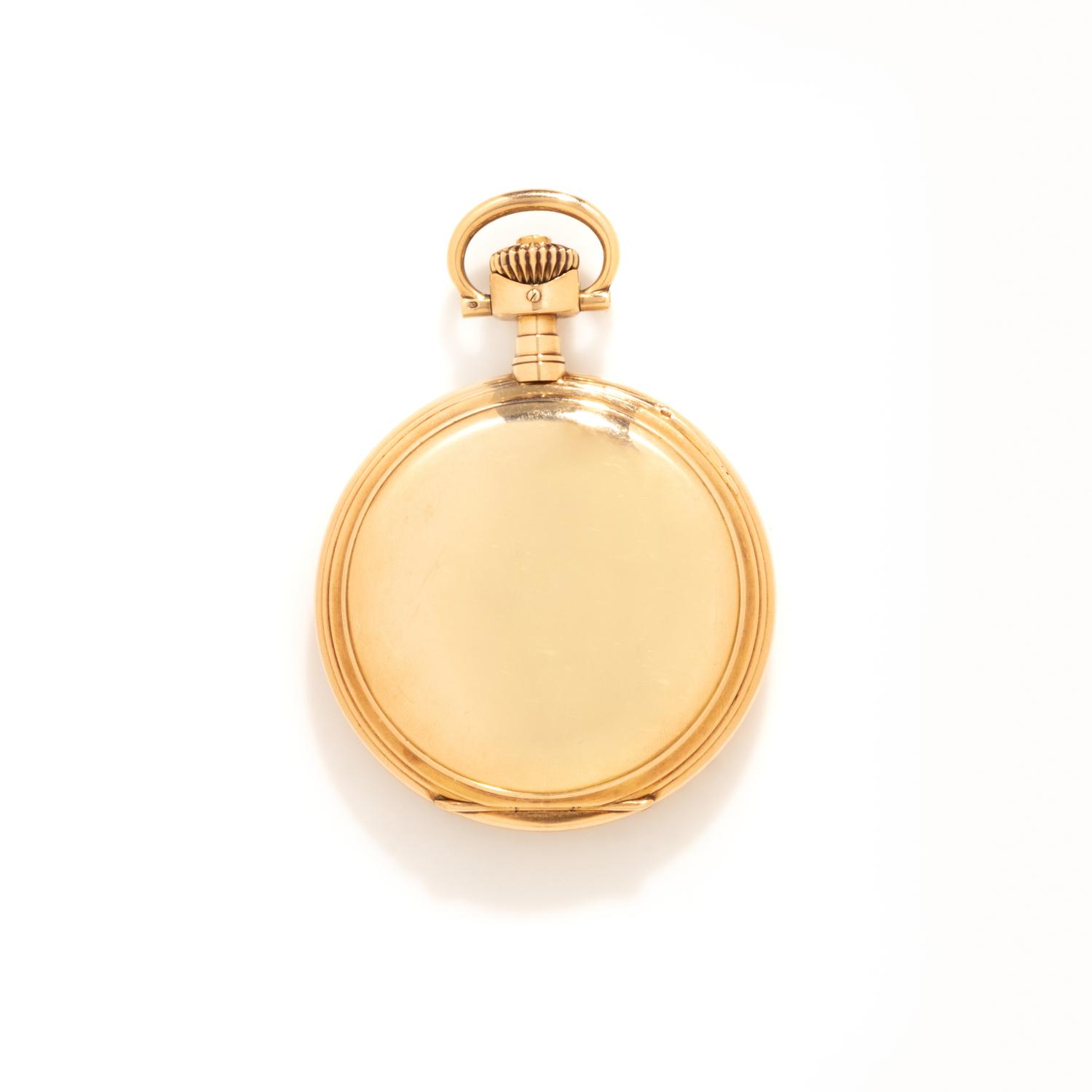 A. LANGE & SÖHNE, YELLOW GOLD HUNTING CASE POCKET WATCH