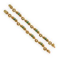 Van Cleef & Arpels, Yellow Gold, Chalcedony, and Diamond Convertible Necklace