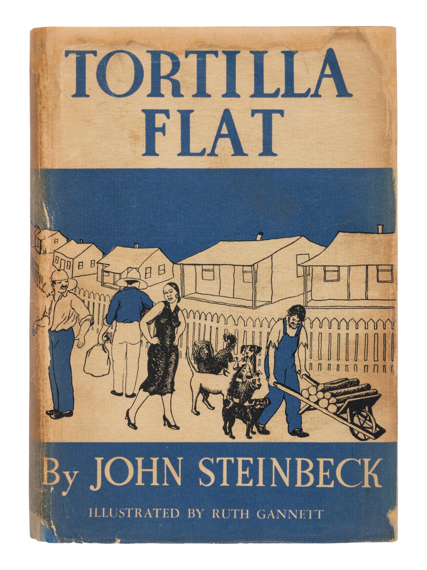 STEINBECK, John (1902-1968). Tortilla Flat . New York: Covici-Friede, 1935.