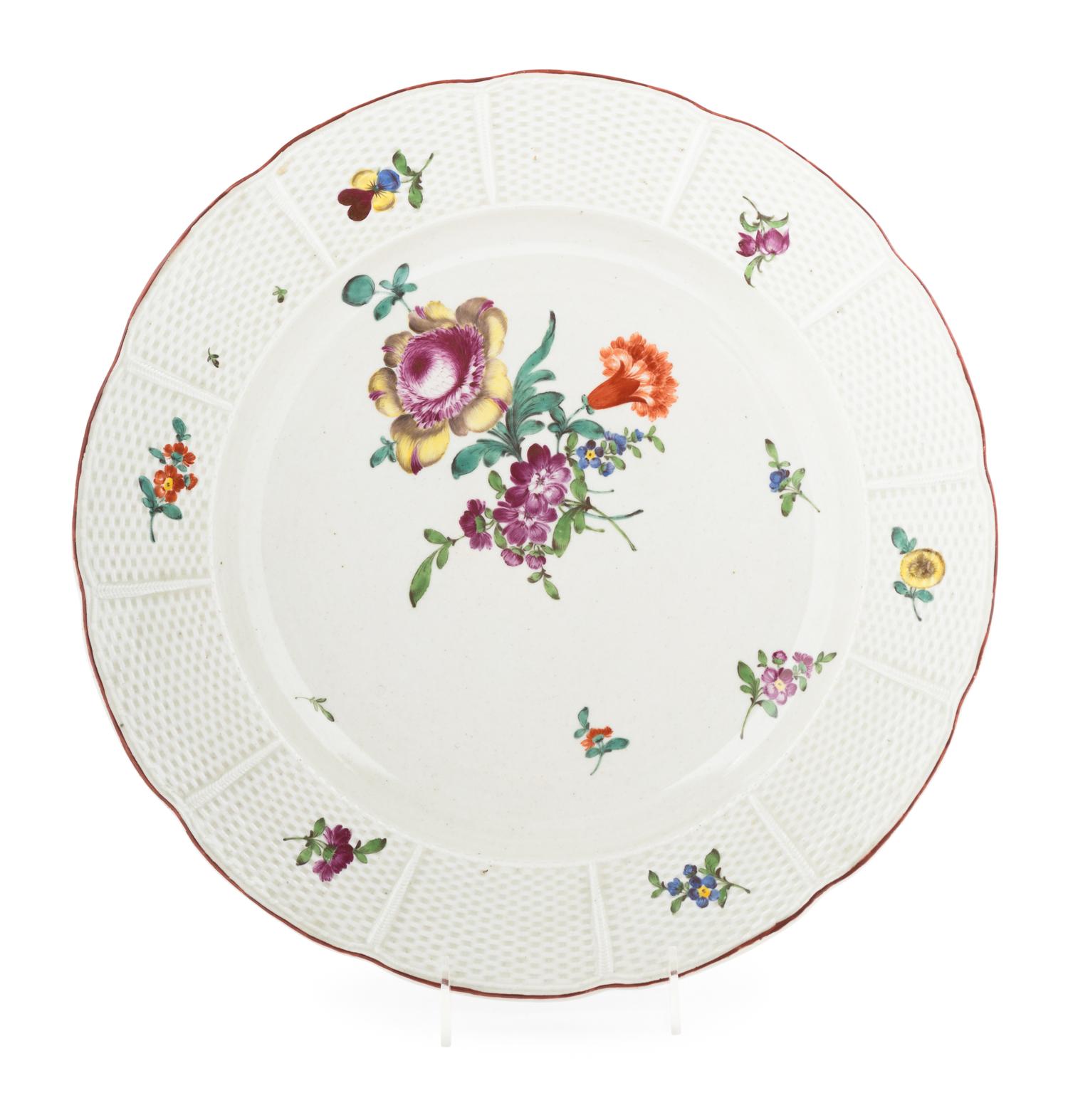 A Ludwigsburg Porcelain Platter