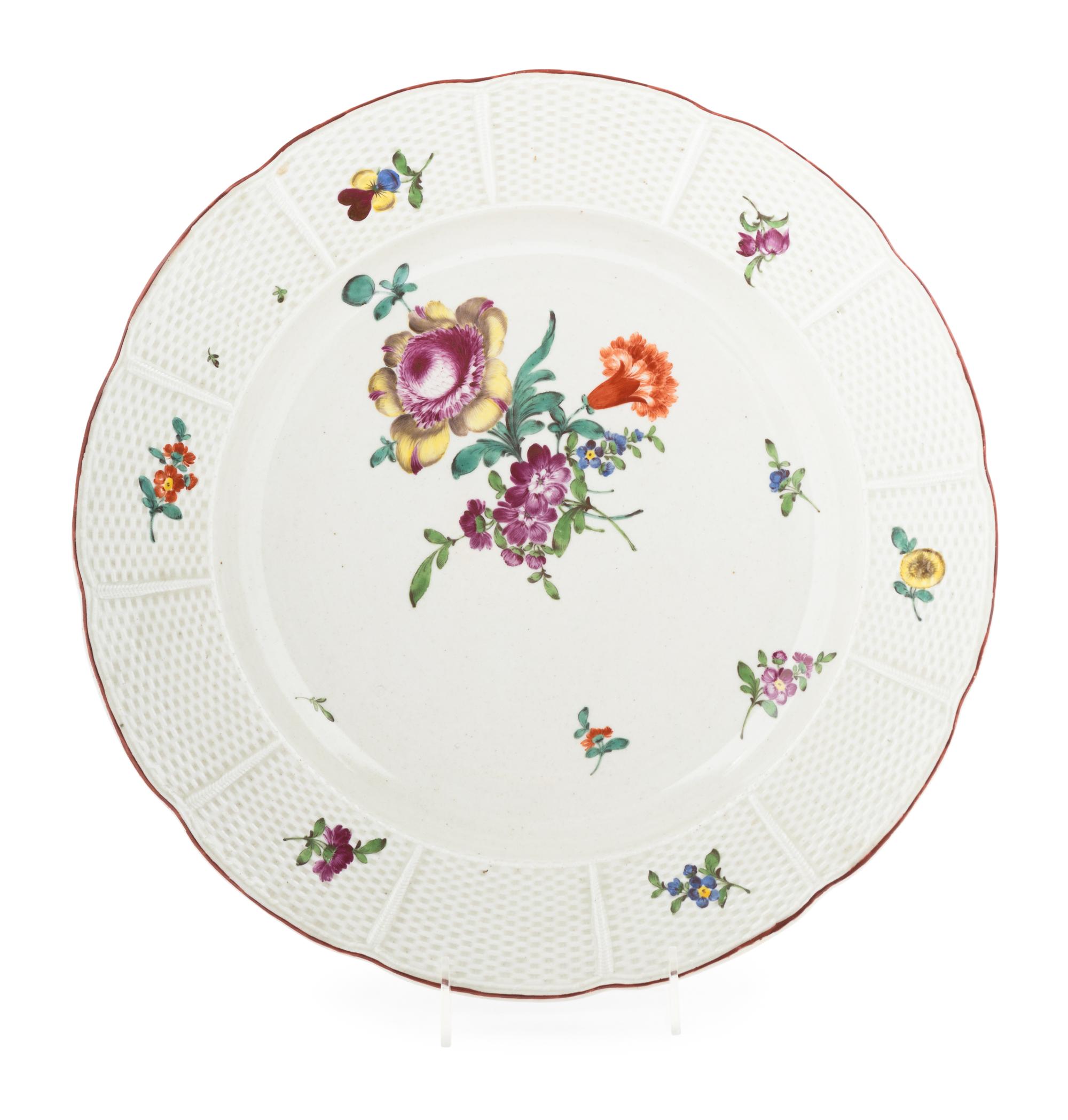 A Ludwigsburg Porcelain Platter