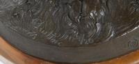 An American Bronze Figure, Karl Quilter (b. 1929), Height 33 inches.
