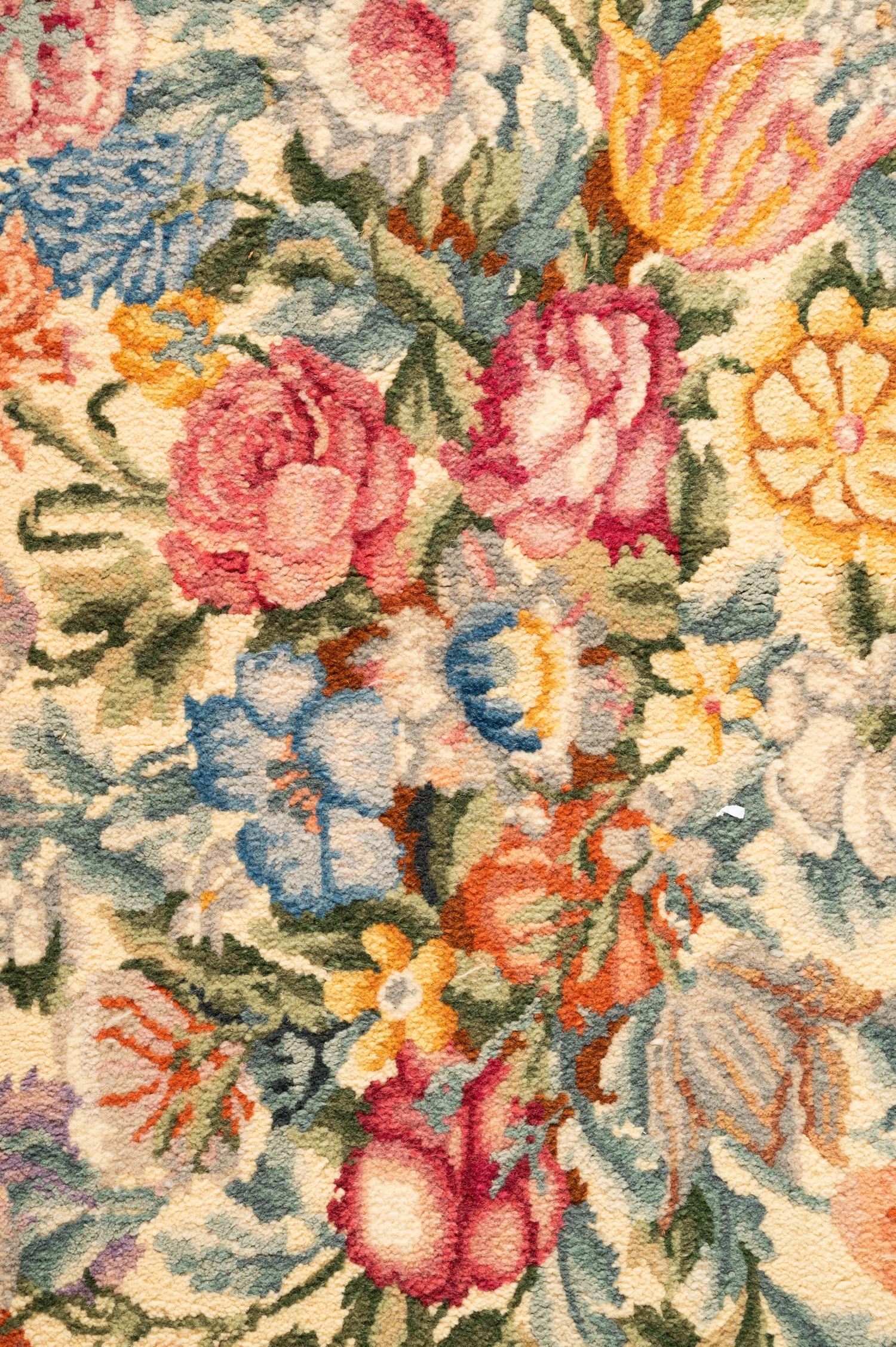 A Savonnerie Style Wool Rug