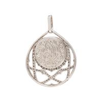 STEPHEN WEBSTER, CRYSTAL HAZE AND DIAMOND PENDANT