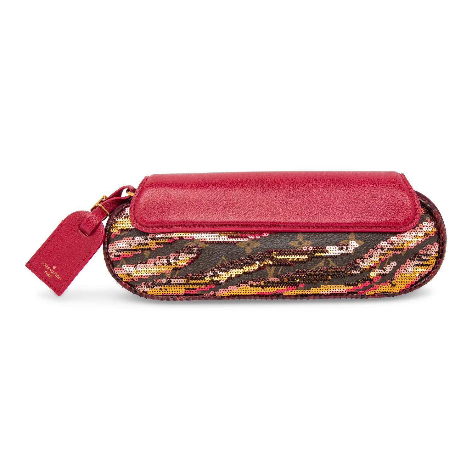 LOUIS VUITTON, LIMITED EDITION EMBELLISHED CLUTCH