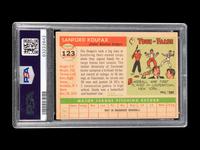 A 1955 Topps Sandy Koufax Rookie Baseball Card No. 123 (PSA 3 VG)