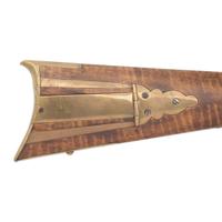 Full Stock Flintlock Rifle by Jacob Fordney with Four Piece Patchbox