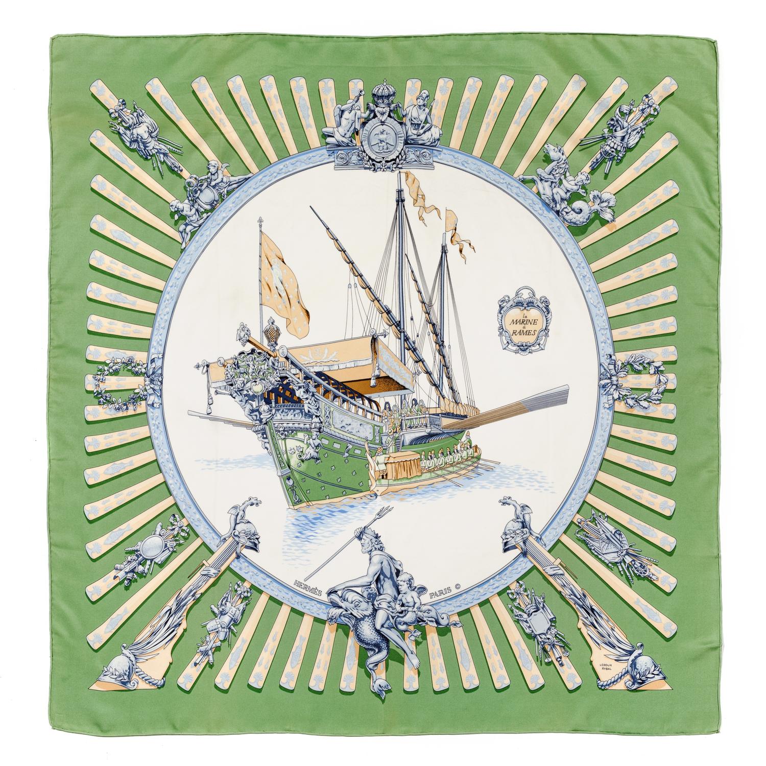 Hermès 90cm Silk Scarf