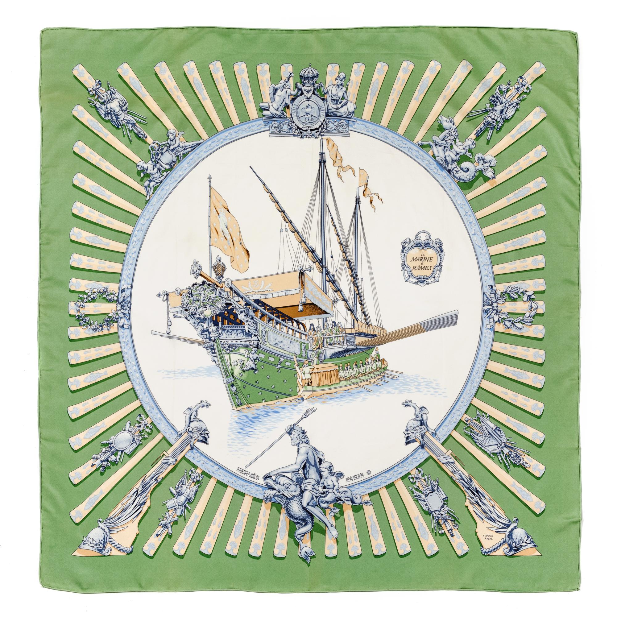 Hermès 90cm Silk Scarf