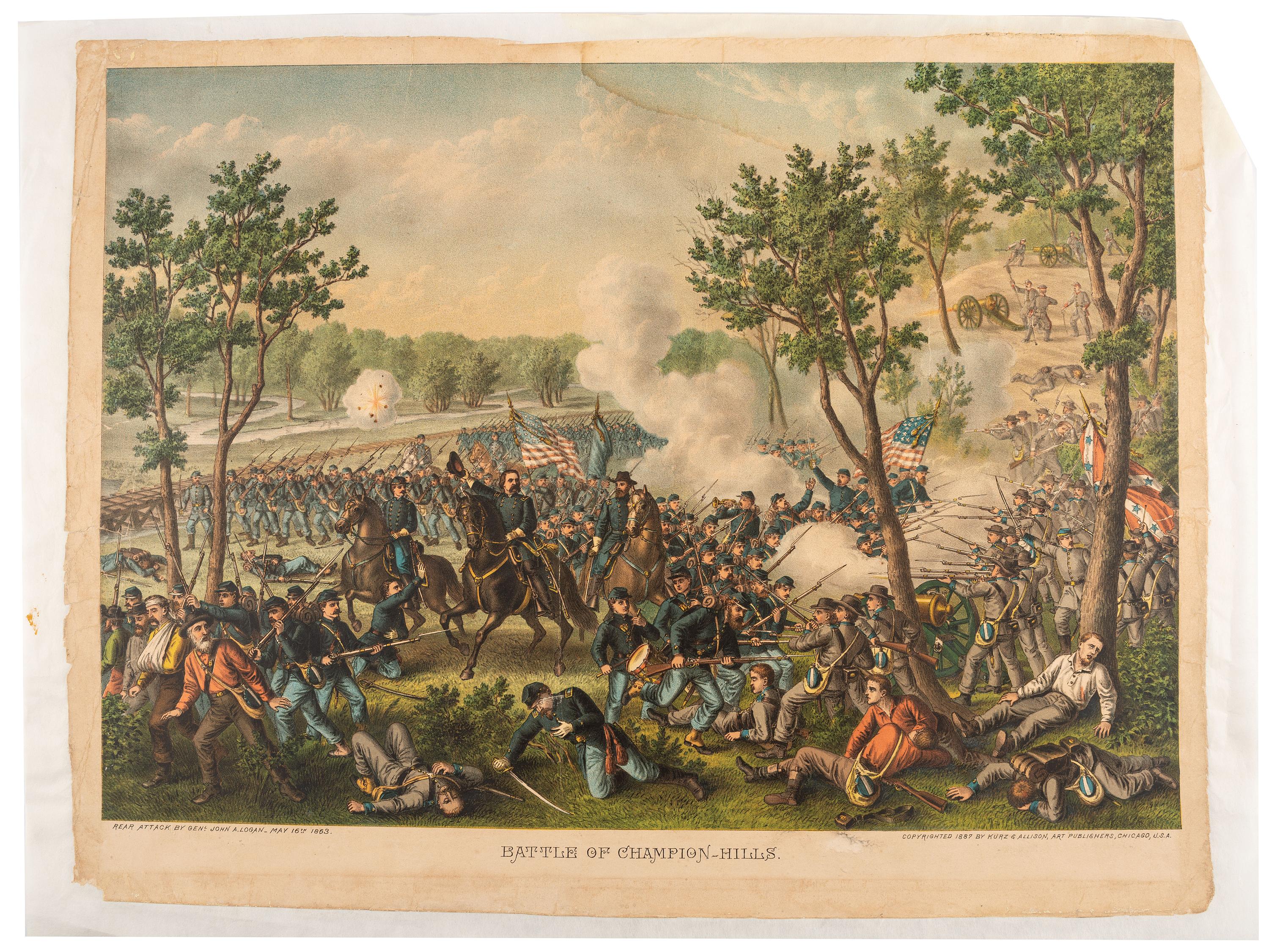 Six Historic and Agricultural Lithographs