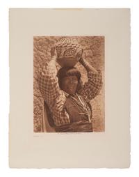 CURTIS, Edward (1868-1952).13 volume photogravures of Native American subjects, incl. Chief Joseph.