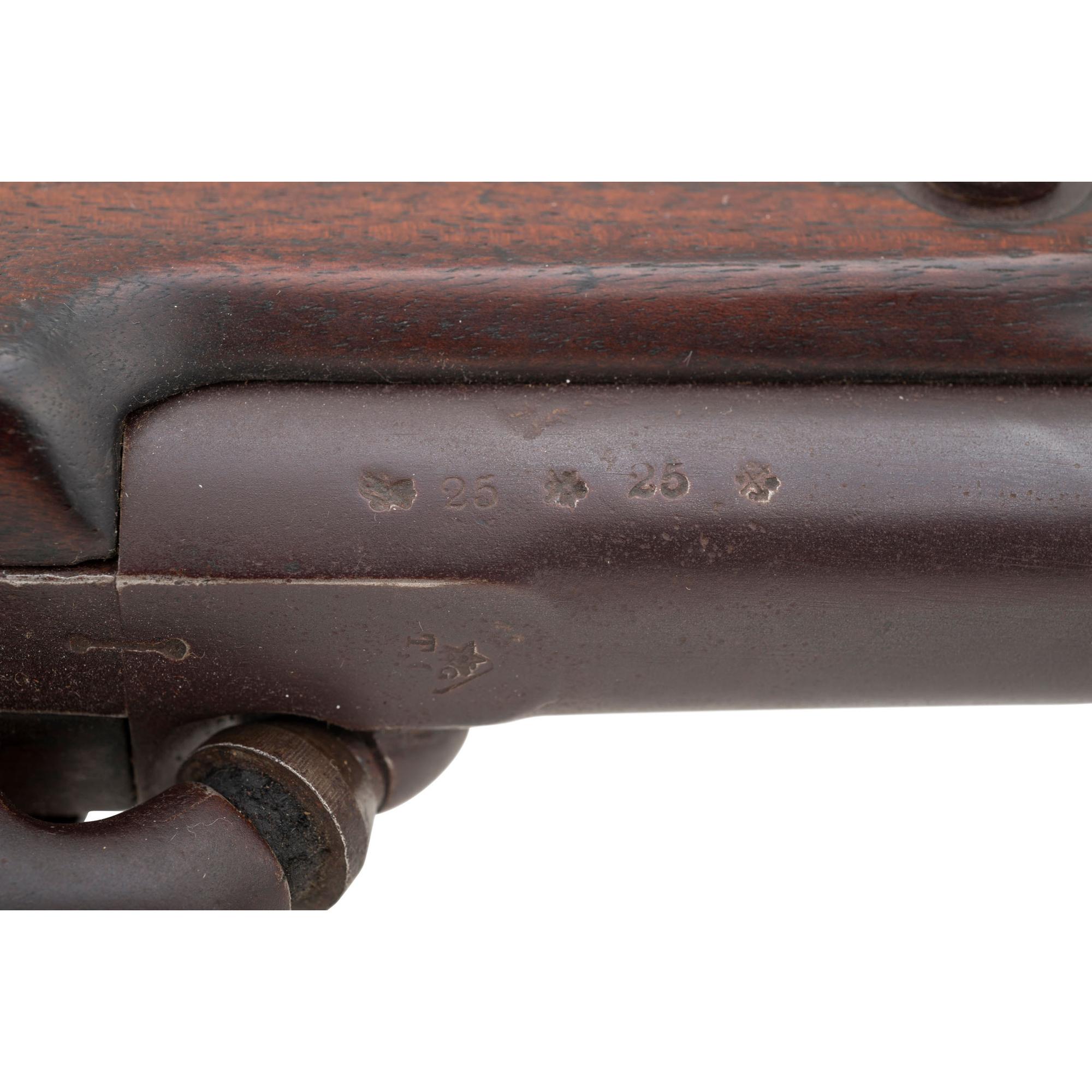 Rare Tiffany Civil War Imported British Pattern 1856 Enfield Short Rifle
