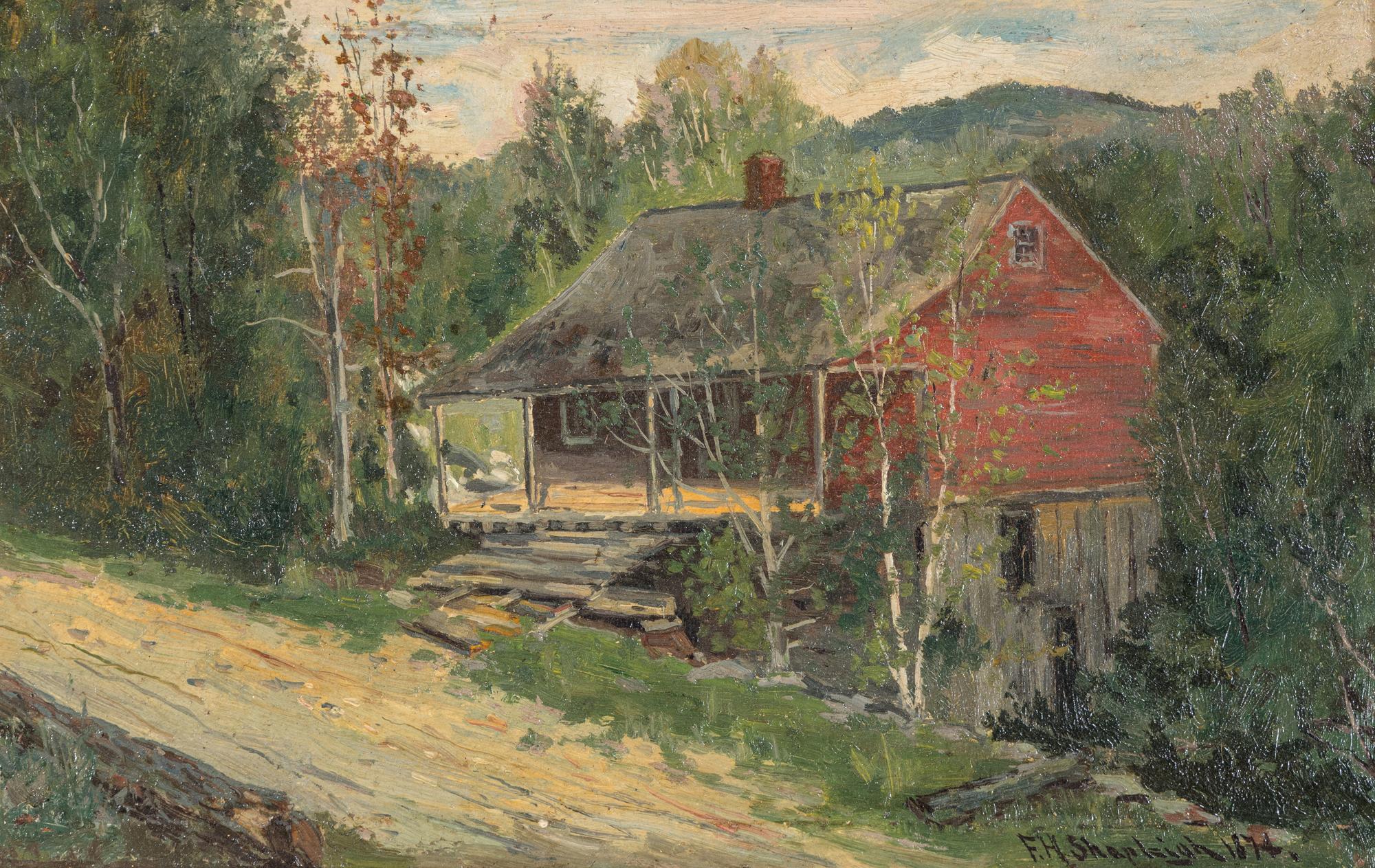 Old Cabin, New Hampshire , 1874