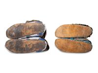 Sioux Beaded Hide Moccasins