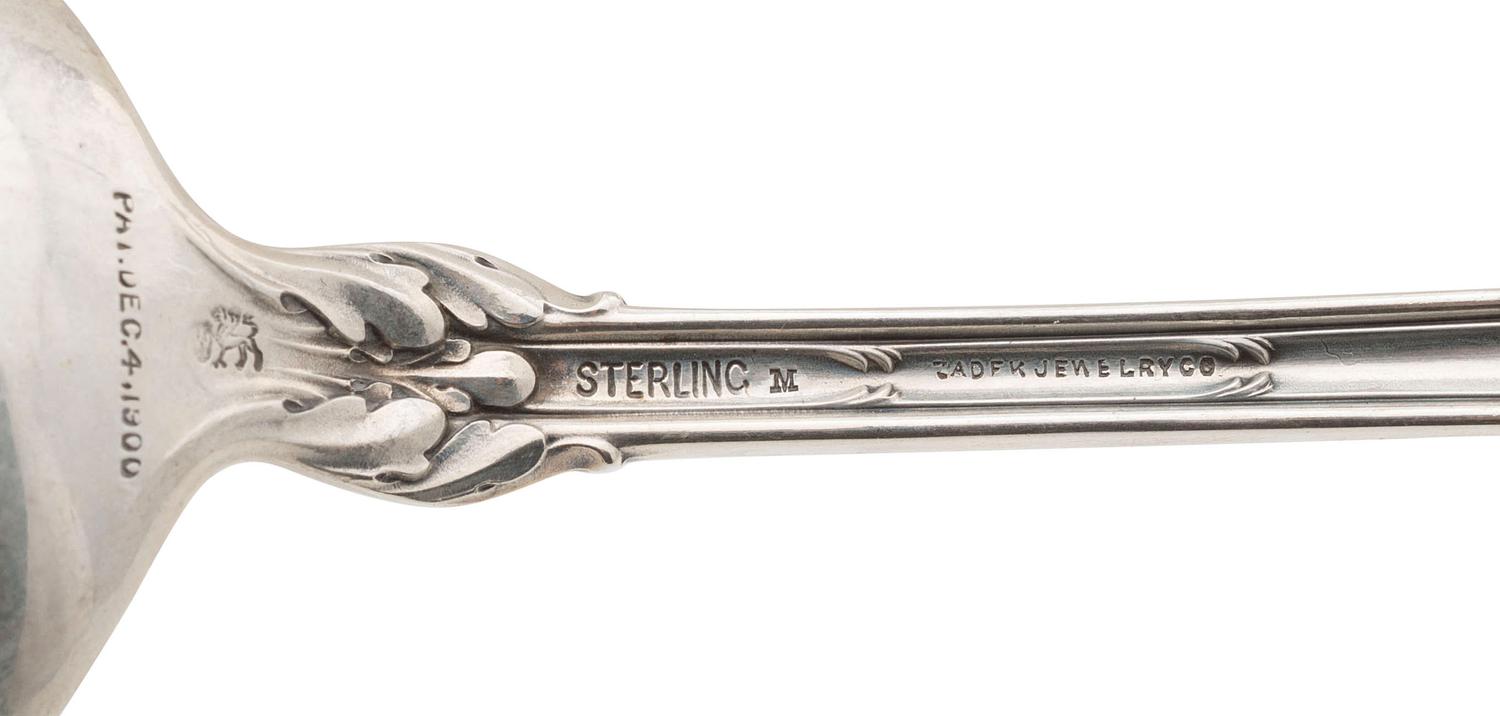 A Collection of American Silver Flatware and Serving Articles