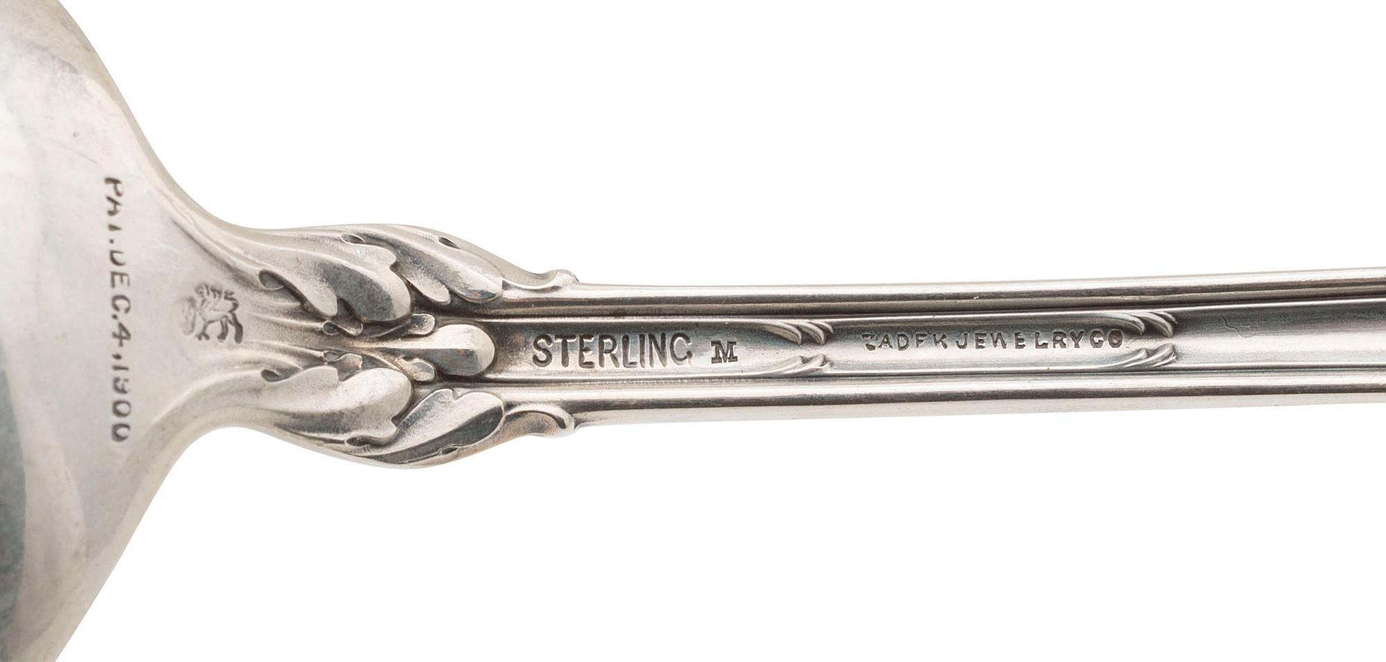 A Collection of American Silver Flatware and Serving Articles