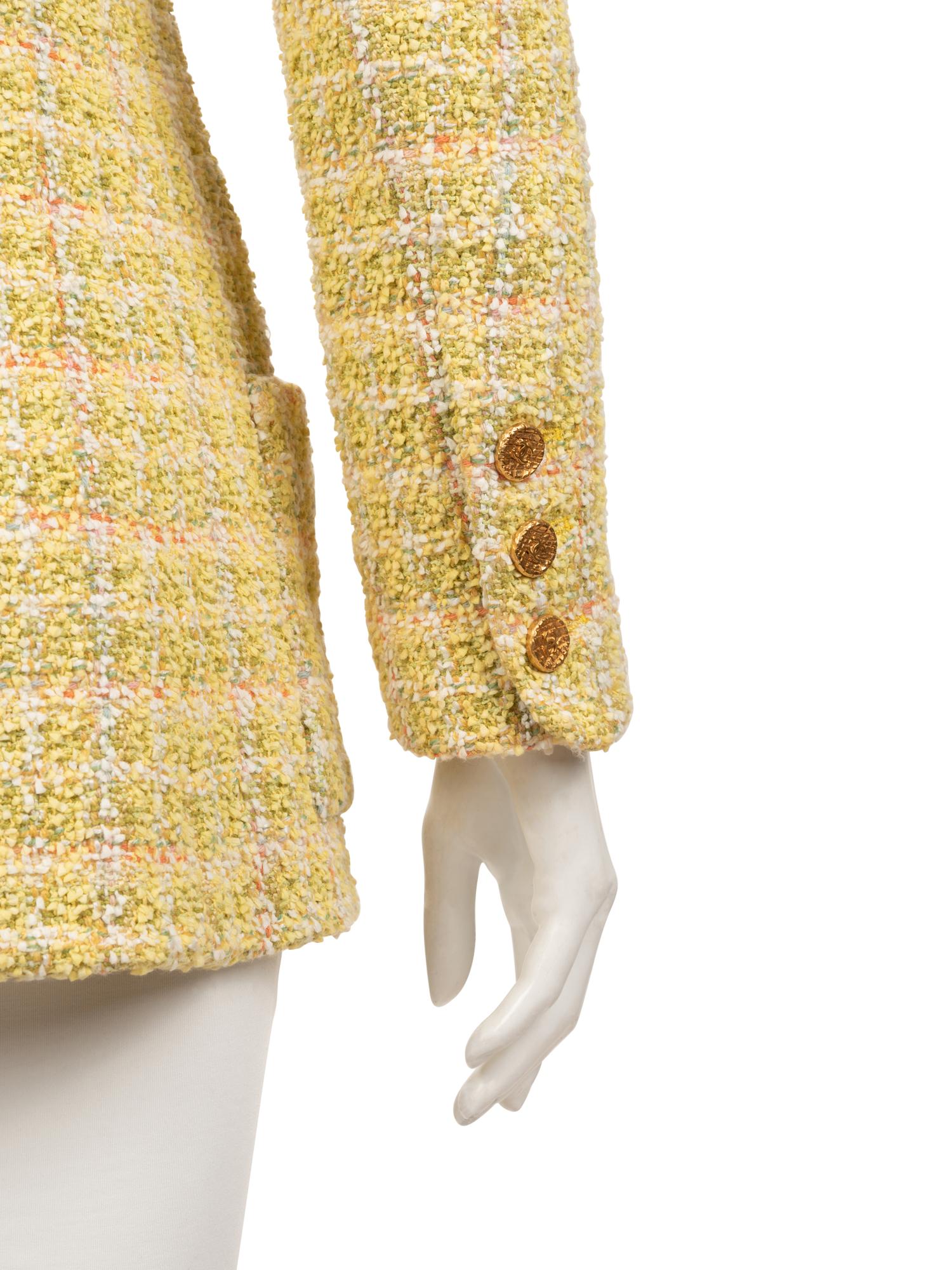 Chanel Tweed Jacket, 1990-2000s