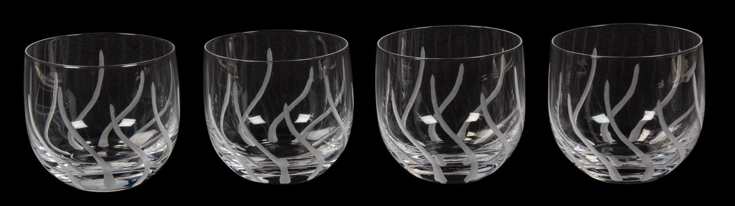 A Set of Four Cartier Cocktail Glasses Height 3 3/8 inches. — 20TH CENTURY