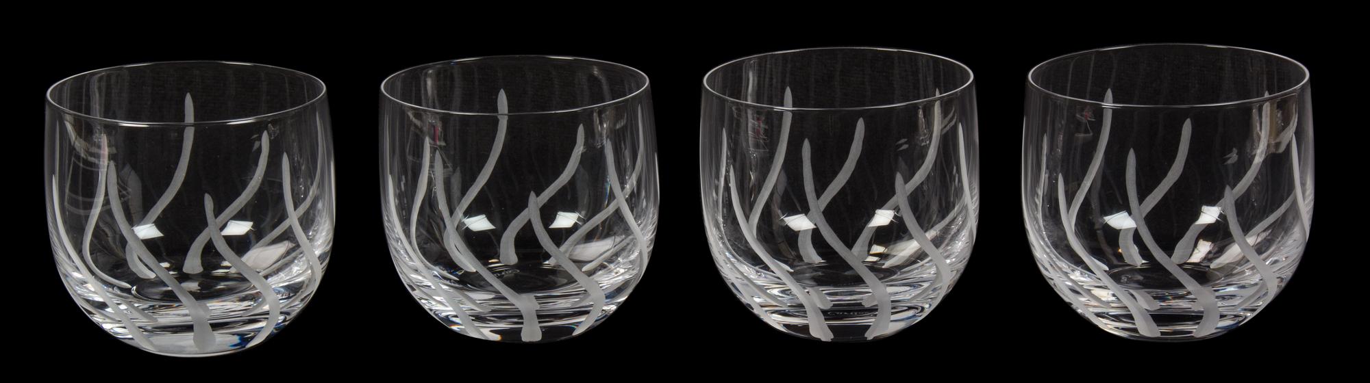 A Set of Four Cartier Cocktail Glasses Height 3 3/8 inches. — 20TH CENTURY