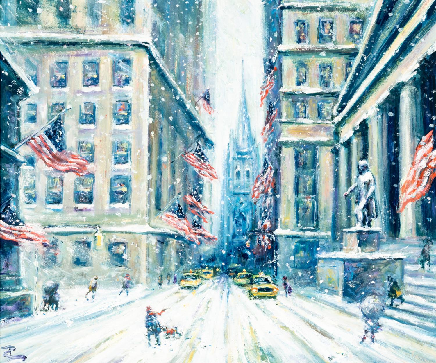 Wall Street, Winter Snow