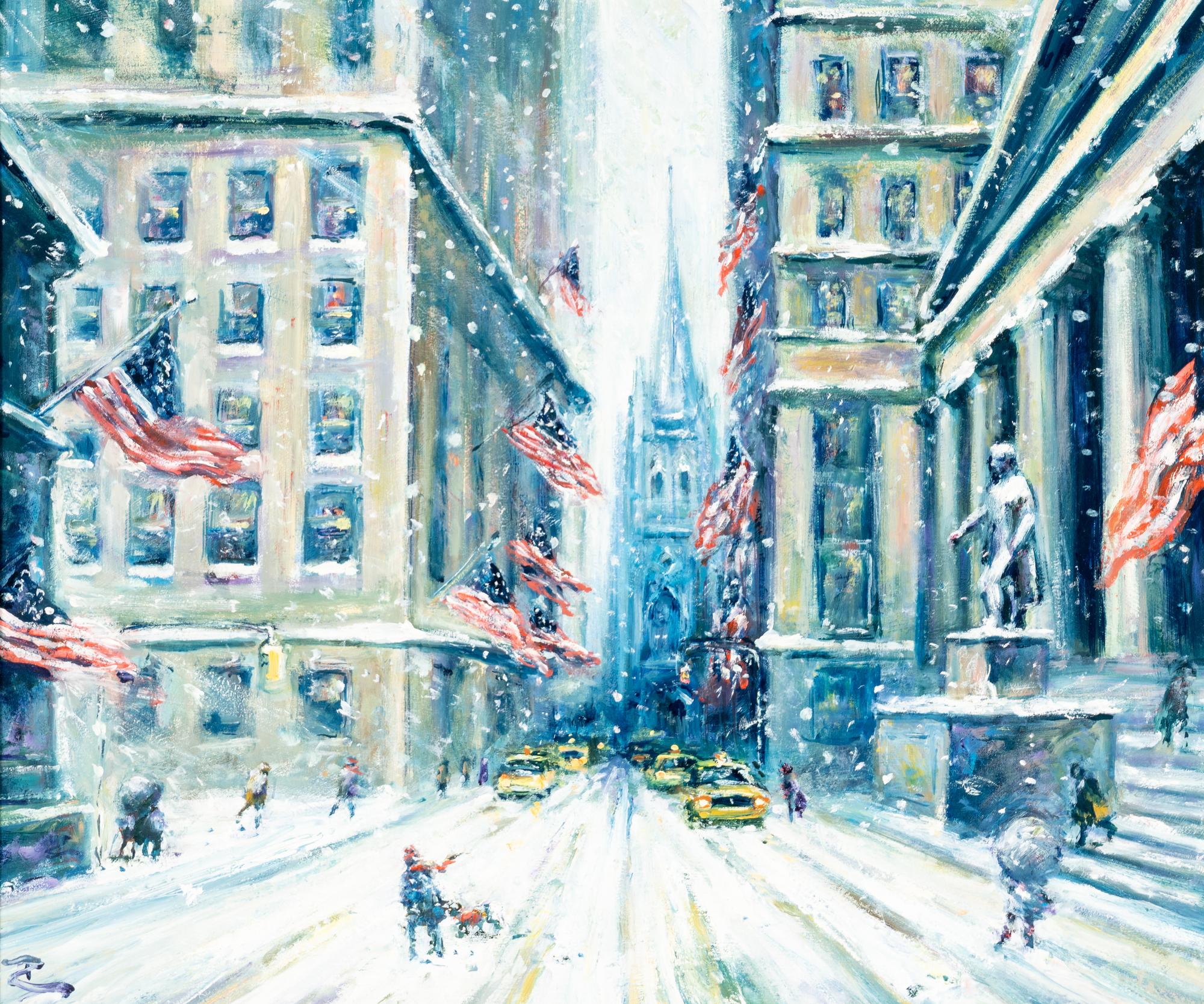 Wall Street, Winter Snow