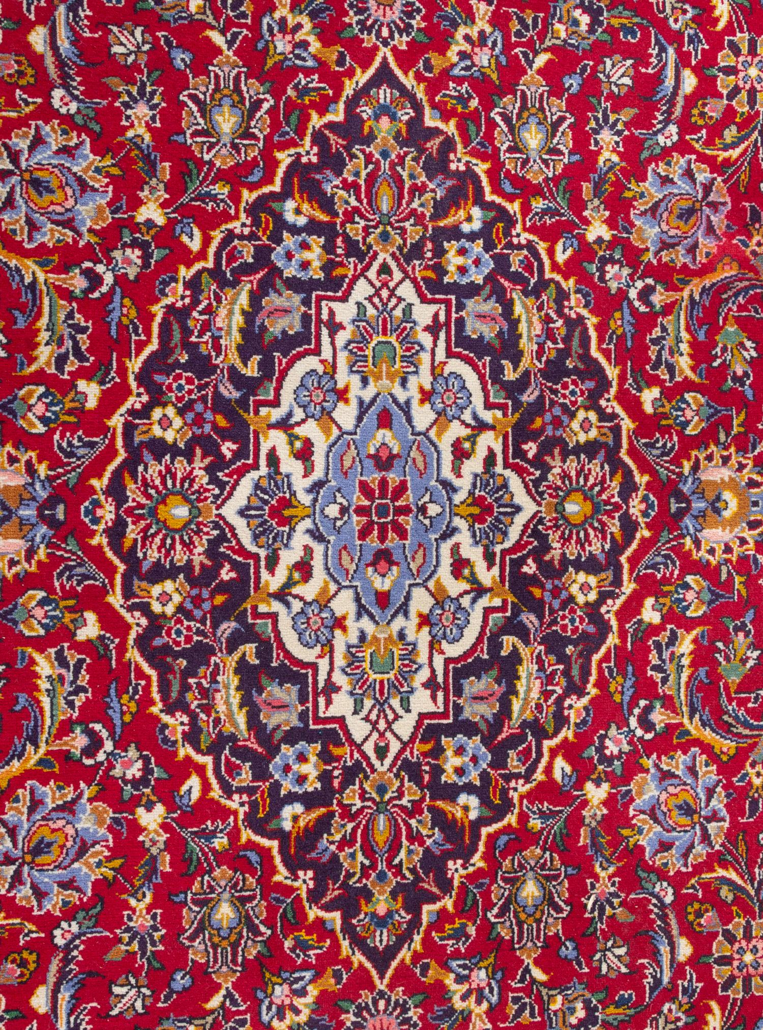 A Kashan Wool Rug