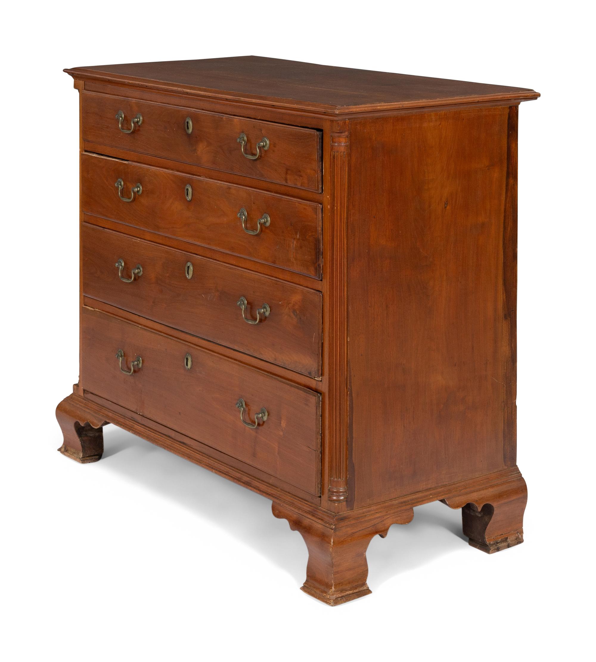 An American Walnut Chest of Drawers