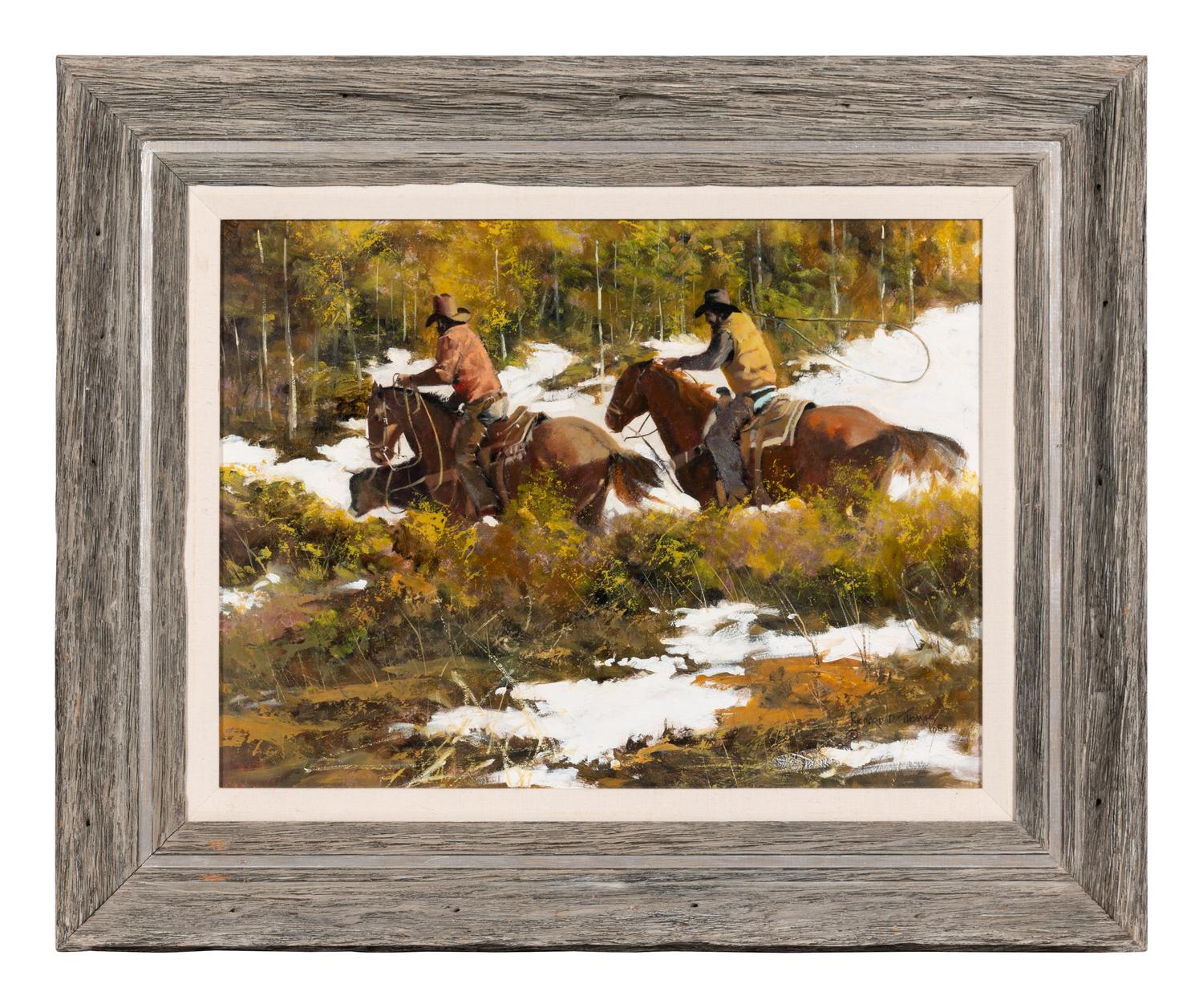 Cowboys in the Snow