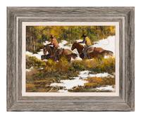 Cowboys in the Snow