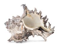 A Verdura Silver-Plate Conch Shell