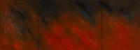 Forest Fire Painting #75, c. 1984 (triptych)