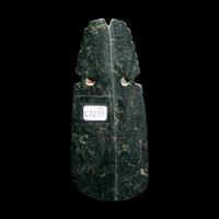 A Costa Rican Jade Parrot Axe God Pendant