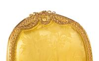A Pair of George III Carved Giltwood Armchairs