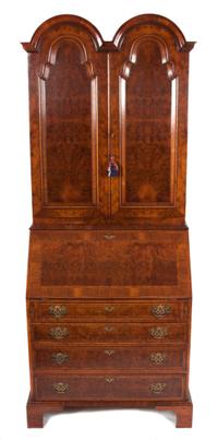 A George II Style Secretary Height 86 x width 34 x depth 22 inches. — 19TH/20TH CENTURY