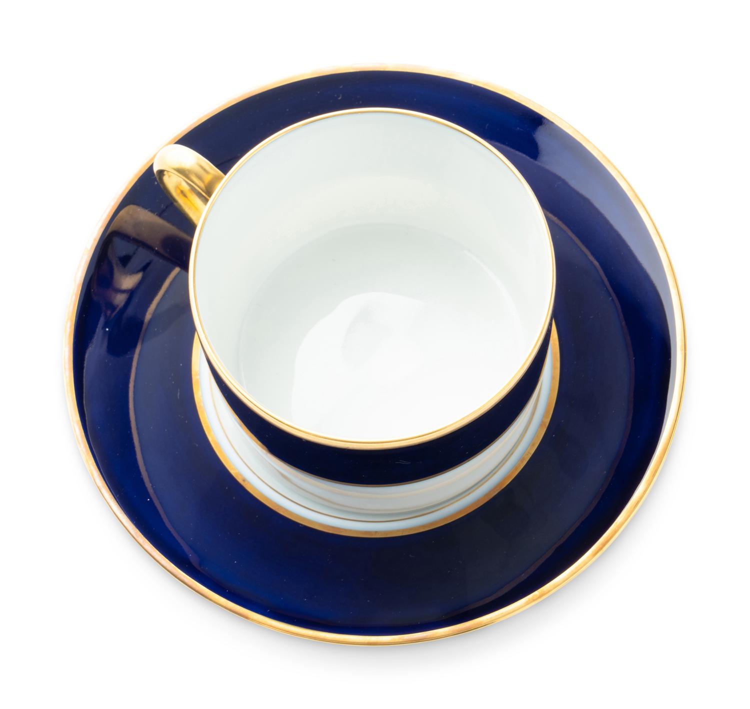 A Bernardaud Limoges Porcelain Dinner Service