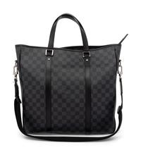 Louis Vuitton Tadao Handbag Damier Graphite MM, 2008