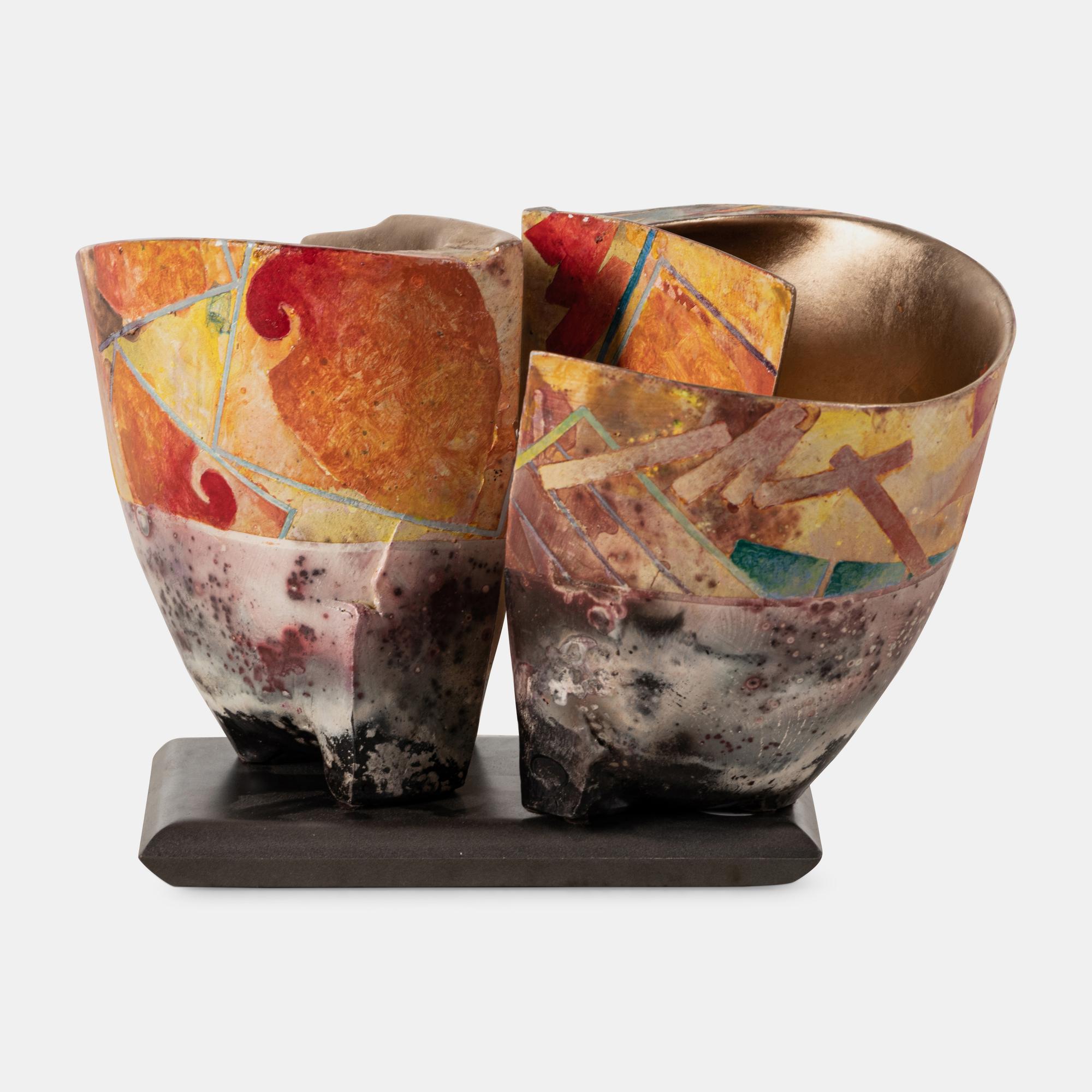 Double Sculpture on Base