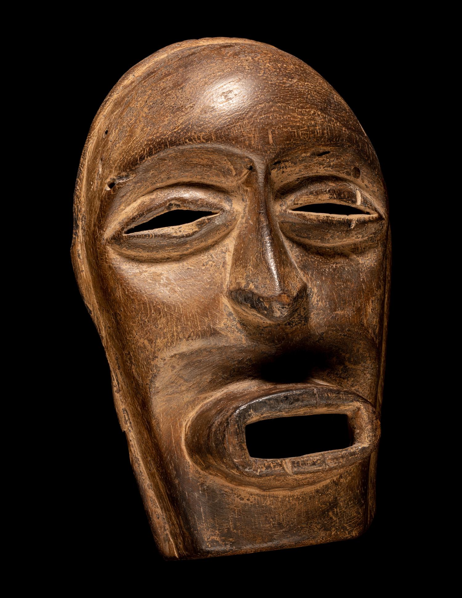 A Songye Wood Mask (Kifwebe)