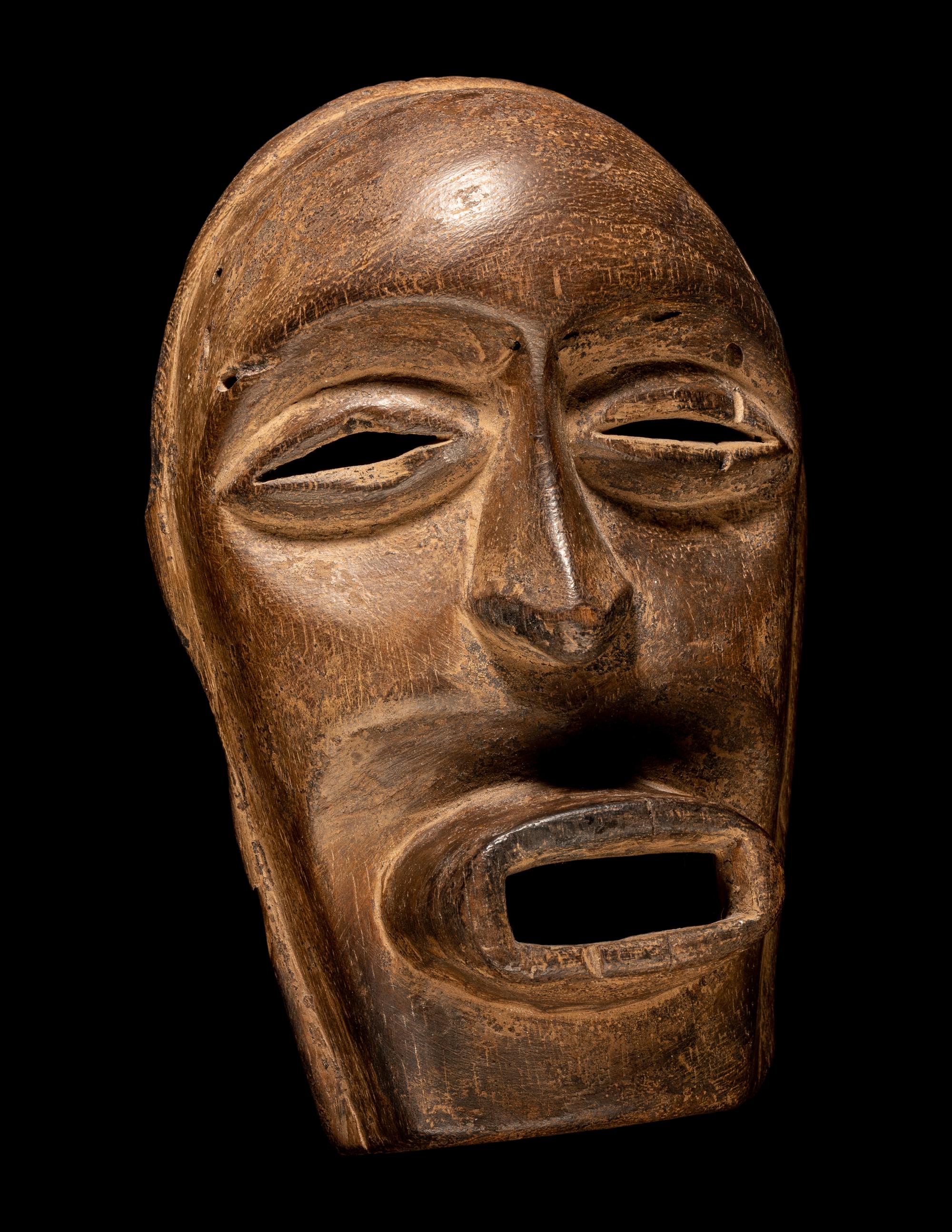 A Songye Wood Mask (Kifwebe)