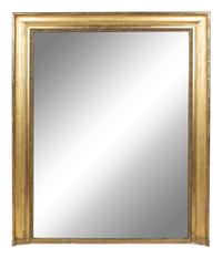 A Continental Giltwood Mirror — 19TH CENTURY