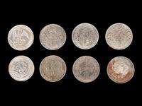 Eight Chinese Silver Coins