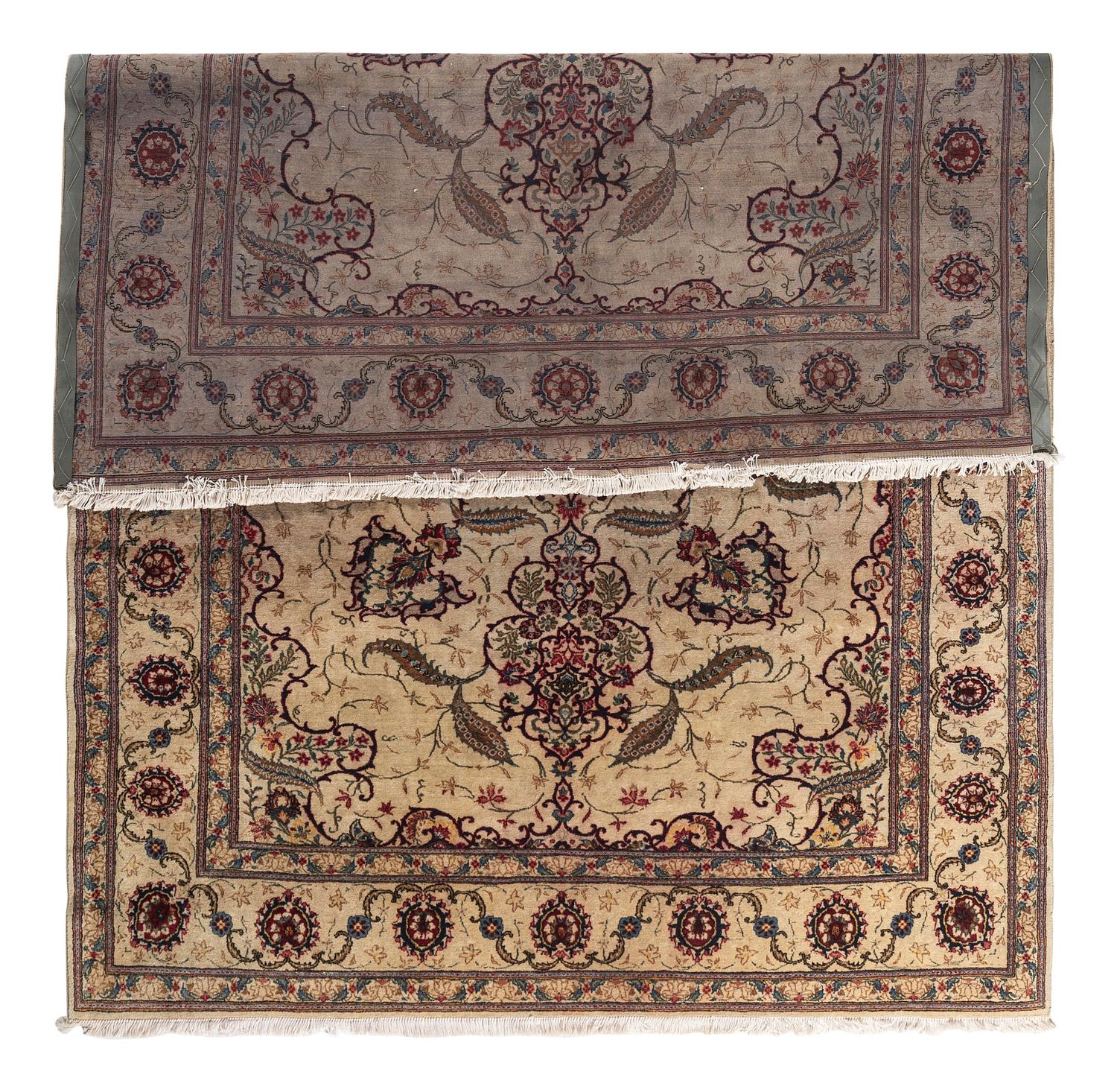 A Kashan Wool Rug
