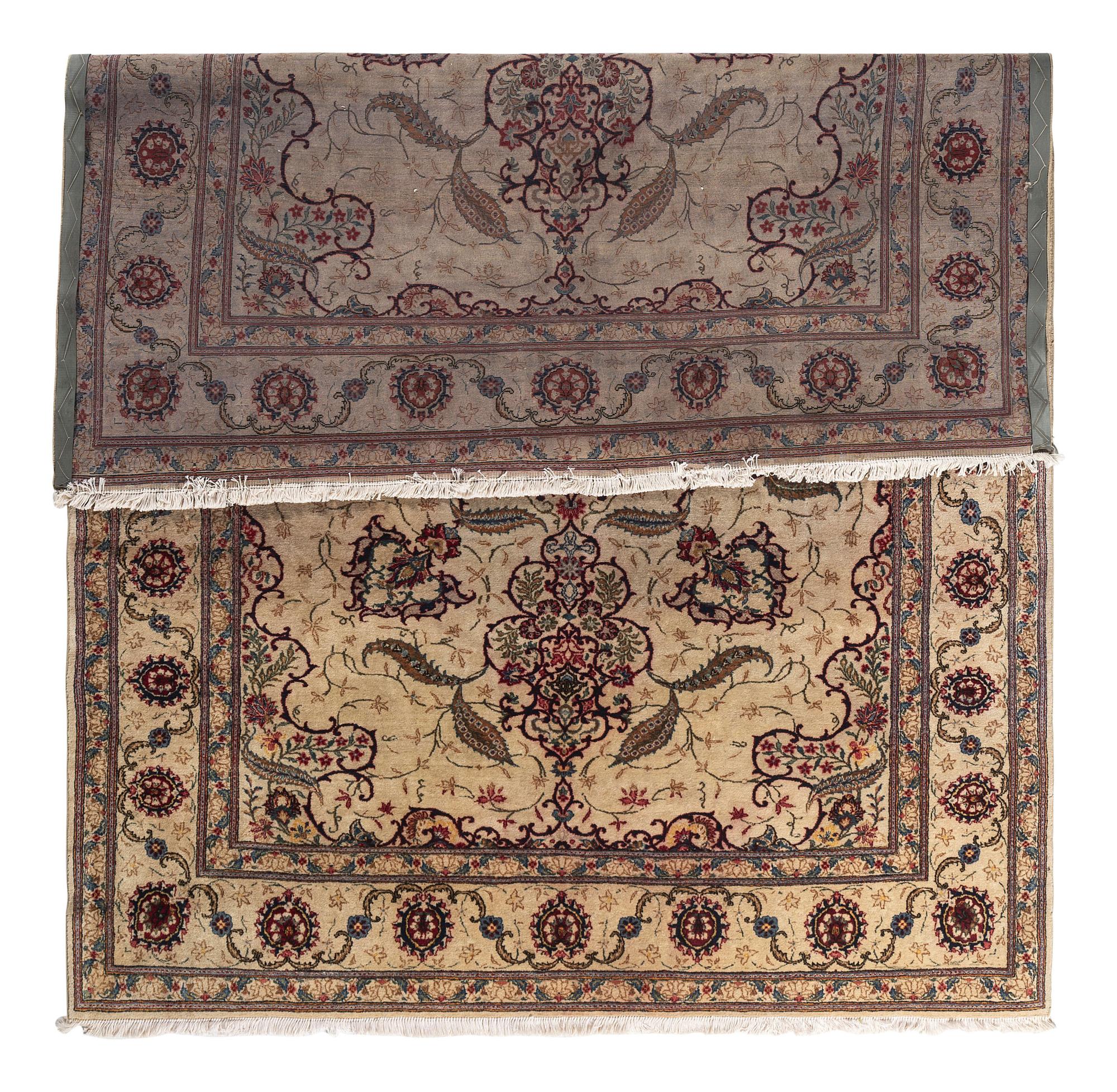 A Kashan Wool Rug