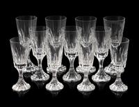 A Baccarat Stemware Service